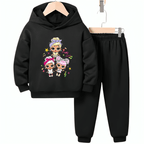 Pretty Girl Fleece Hoodie Tracksuit - Kin Trends