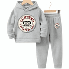 California Fleece Hoodie Tracksuit - Kin Trends