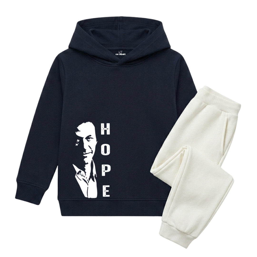 IK HOPE Kids Winter Fleece Tracksuit - 2 Pcs