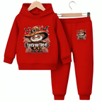 Trick or Treat Fleece Hoodie Tracksuit - Kin Trends