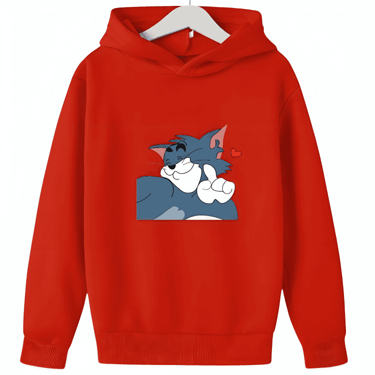 Cute Tom Hoodie Sweatshirt - Kin Trends