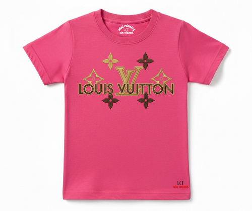 LV D2 Tee (Not Embroidered) Kids T shirt | Mini Minors Kin Trends | Kintrends