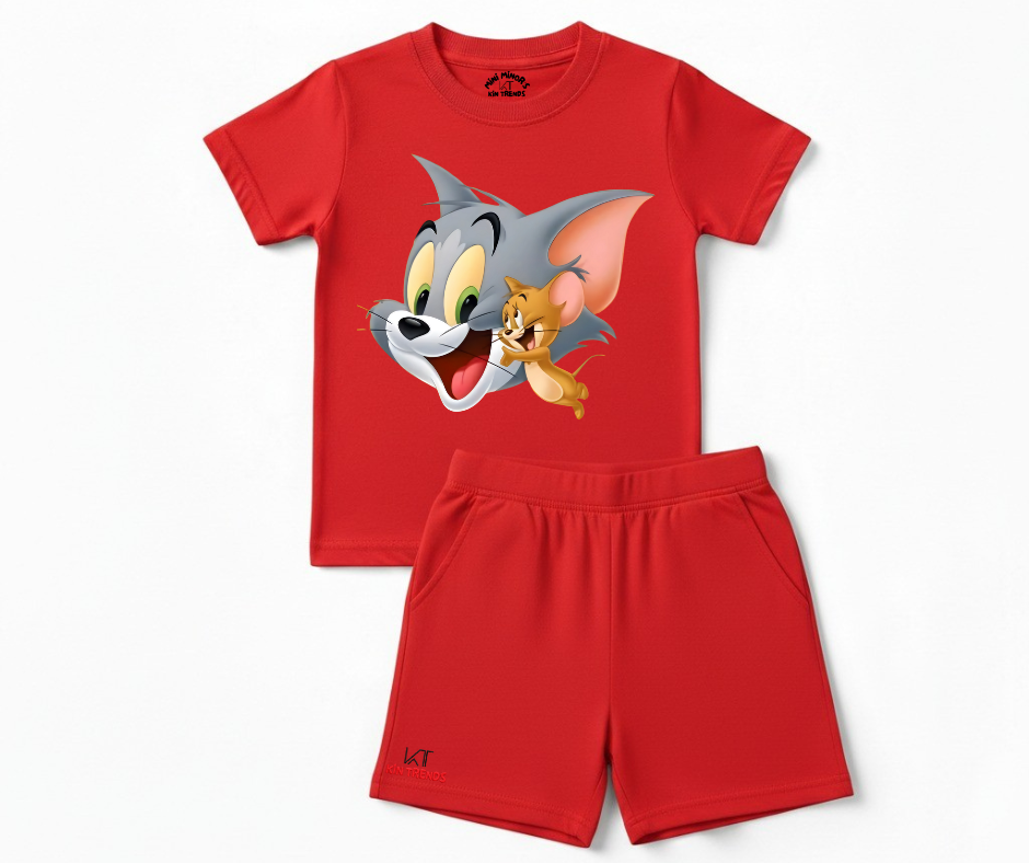 Tom & Jerry D2 Shorts Set