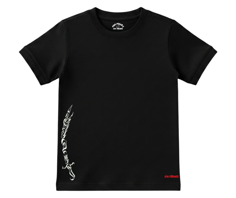 Mola Ali (A.S.) Zulfiqar Half Sleeve Tee | Mini Minors Kintrends