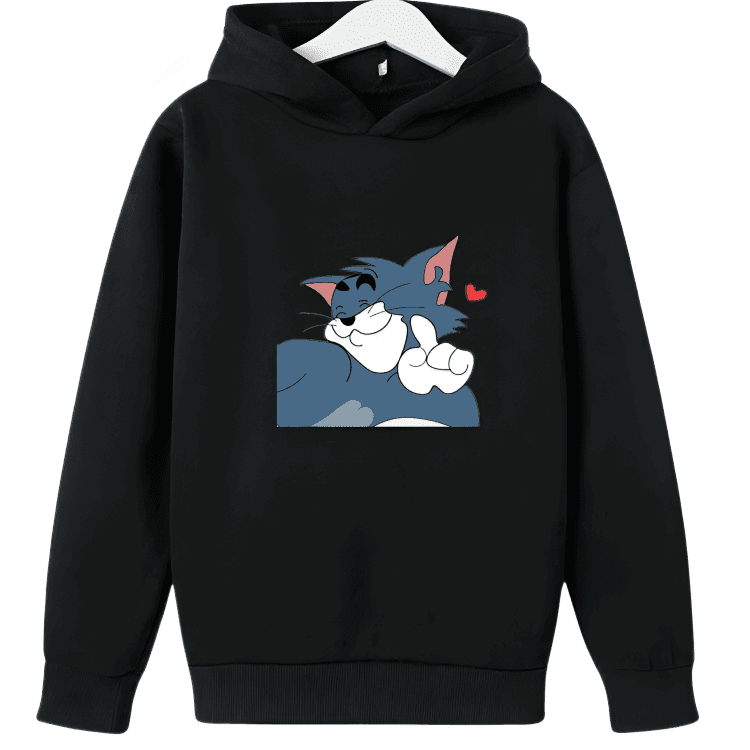 Cute Tom Hoodie Sweatshirt - Kin Trends