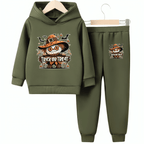 Trick or Treat Fleece Hoodie Tracksuit - Kin Trends