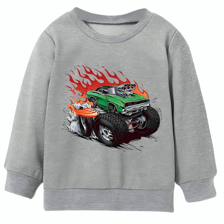 Warrior Truck Sweatshirt - Kin Trends