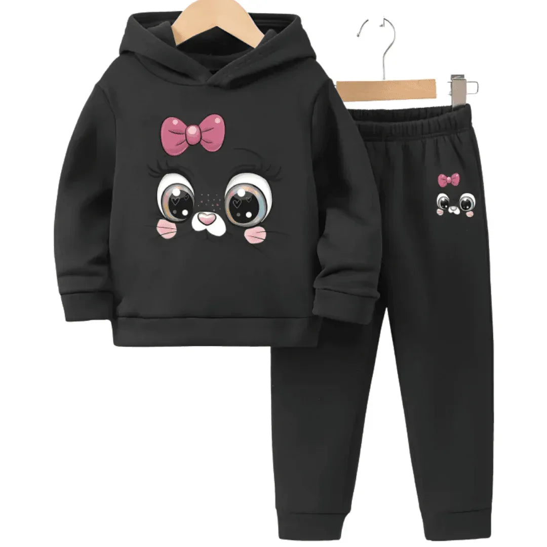Beautiful Eyes Hoodie Tracksuit (Premium) - Kin Trends