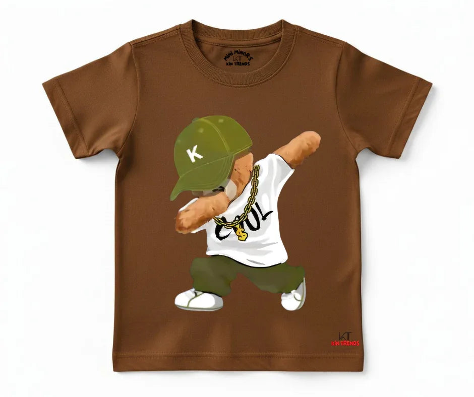 The SWAG Bear Tee | Mini Minors Kintrends