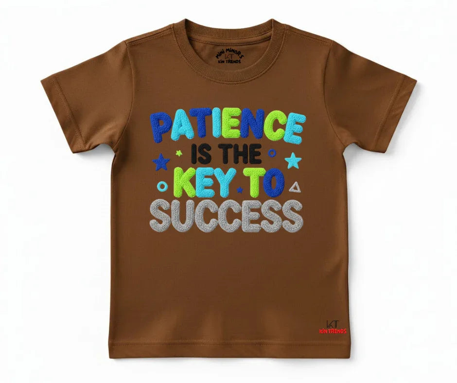 Premium Patience Tee (Not Embroidered) - Kin Trends