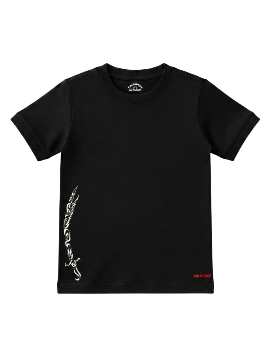 Mola Ali (A.S.) Zulfiqar Half Sleeve Tee | Mini Minors Kintrends