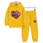 Hearts Fleece Hoodie Tracksuit
