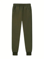 Green Fleece Winter Trouser - Kin Trends