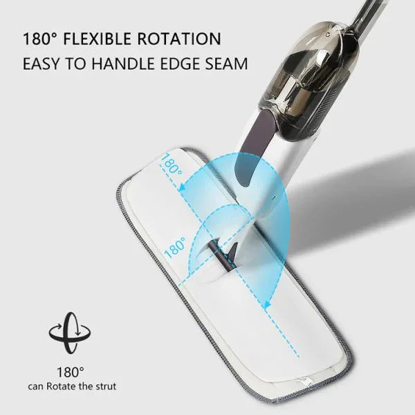 Viral Microfiber Water Spray Mop For House Cleaning Microfiber Spray Mop For Wet And Dry Floor Cleaning, Home Dust, Dirt Cleaner Lightweight 360 Degree Spin Microfiber Mop