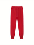 Red Fleece Trouser Winter trousers for boys and girls