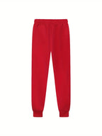 Red Fleece Trouser Winter trousers for boys and girls