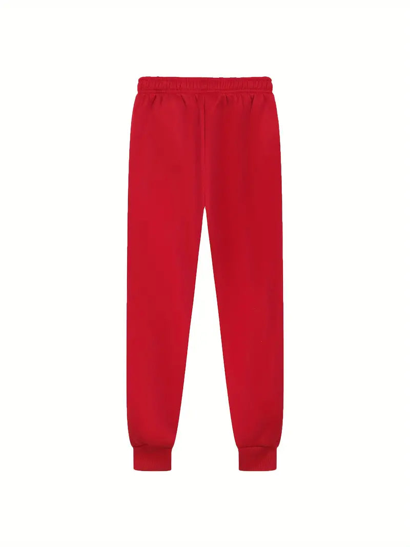 Red Fleece Trouser Winter trousers for boys and girls